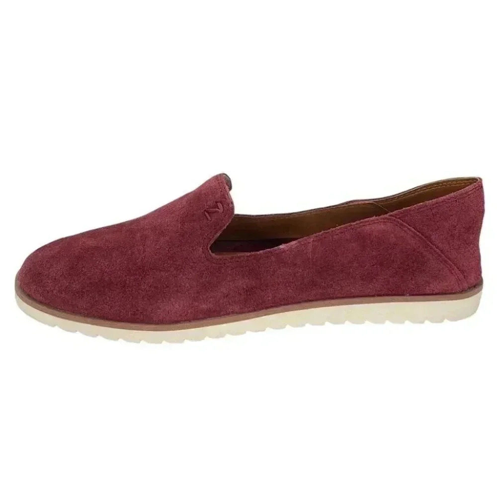 Zodiac Kit Wine Leather Slip On Womens Loafers Size 6.5M - Picture 2 of 12